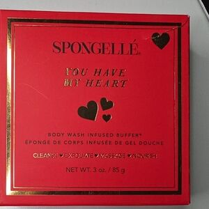 Spongelle Red and Gold Body Wash Infused Buffer